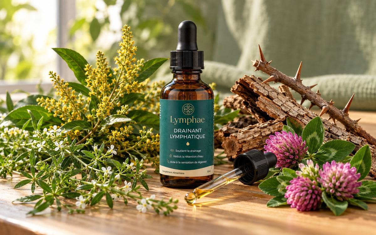 Drainant Lymphatique Lymphae et ses plantes
