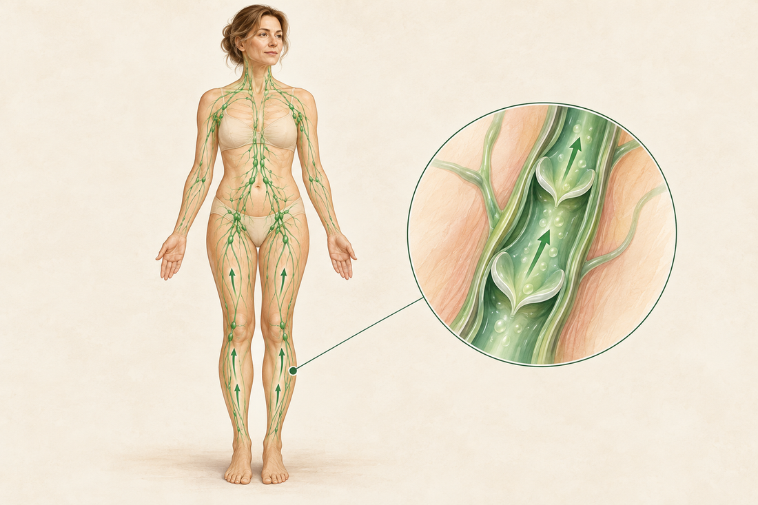 Illustration du système lymphatique