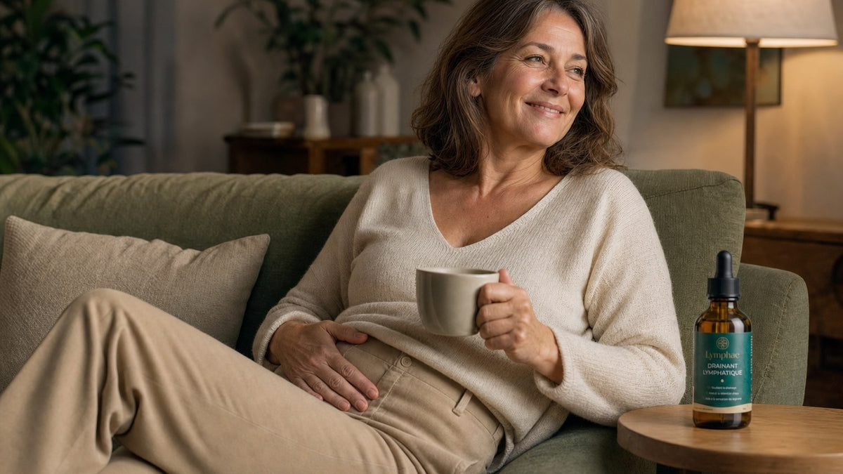 Brigitte, 54 ans, détendue le soir après le dîner