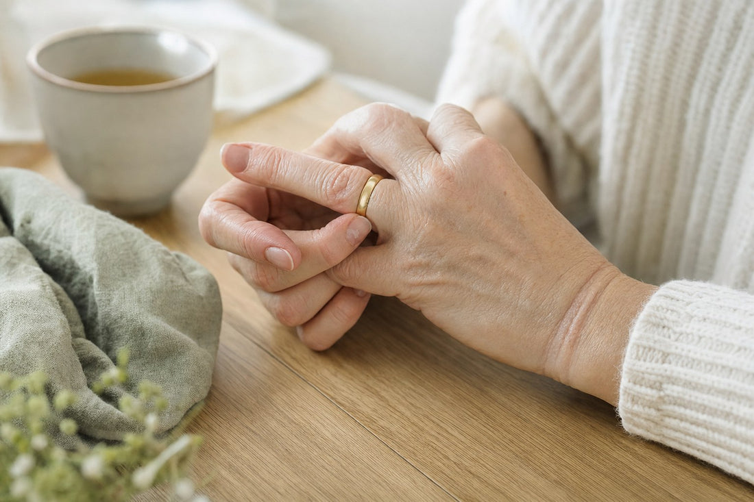 Une bague qui serre sur un doigt gonflé